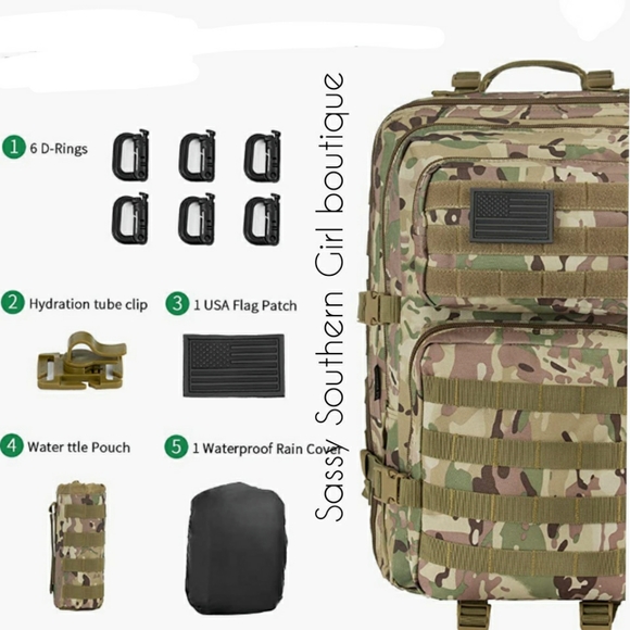 🆕⭐ Military camouflage tactical backpack - Picture 2 of 16